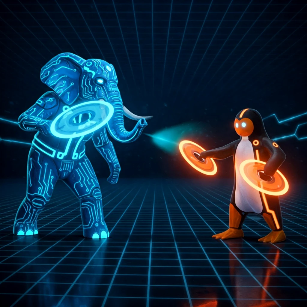 The Tux and the Pachyderm